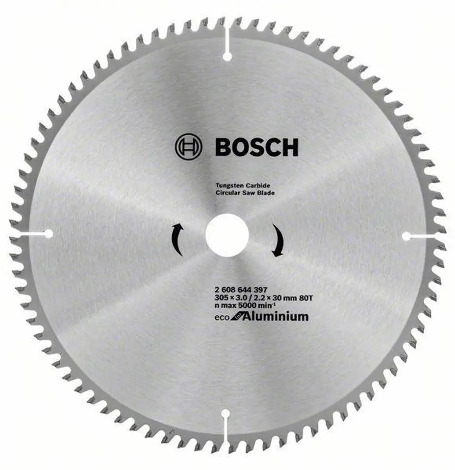 ⁨SAW BLADE ECO ALU 305*3,0/30 80T⁩ at Wasserman.eu