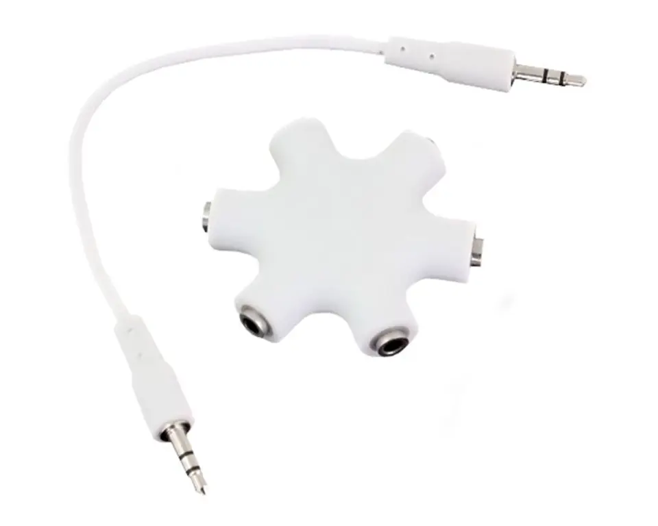 ⁨AK266 Headphone splitter 6-port⁩ at Wasserman.eu