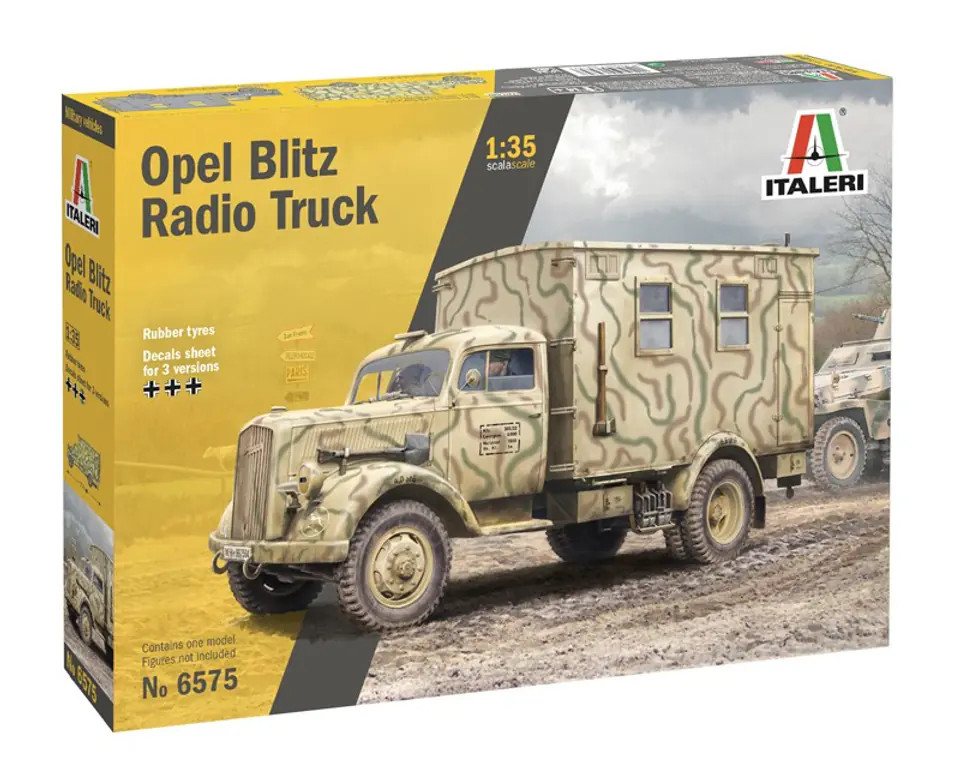 ⁨Plastic model Opel Blitz Radio Truck⁩ at Wasserman.eu