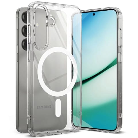 ⁨Etui do Samsung Galaxy S25 Plus Clear Ringke Fusion Magnetic MagSafe⁩ w sklepie Wasserman.eu
