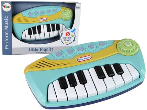 ⁨Pianino Interaktywne Niebieskie Little Pianist⁩ w sklepie Wasserman.eu