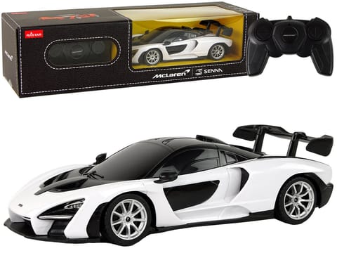⁨Auto Samochód Zdalnie Sterowany RC McLaren Rastar Pilot Biały 1:24⁩ w sklepie Wasserman.eu