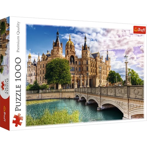 Puzzle 1000 elements Castle on the island at Wasserman.eu