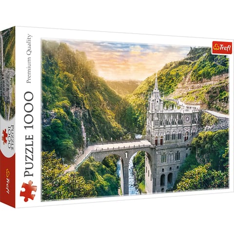 ⁨Puzzle 1000 elements Las Lajas Columbia⁩ at Wasserman.eu