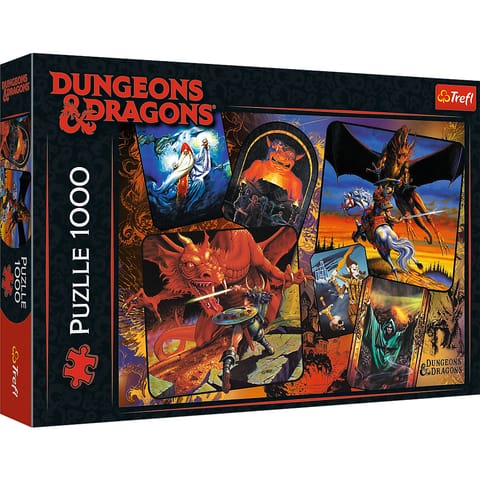 Puzzle - "1000" - Początki Dungeons and Dragons Trefl 10739 w sklepie Wasserman.eu