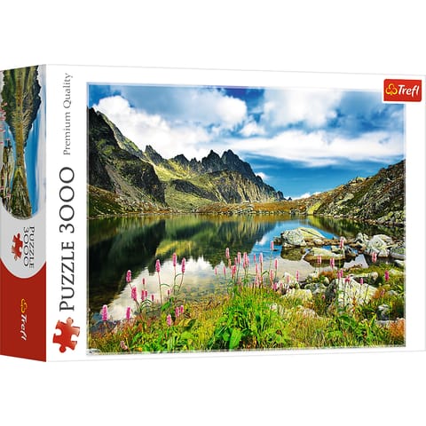 ⁨Puzzle - 3000 - Staroleśniański Staw - Tatry - Słowacja - Trefl 33031⁩ w sklepie Wasserman.eu