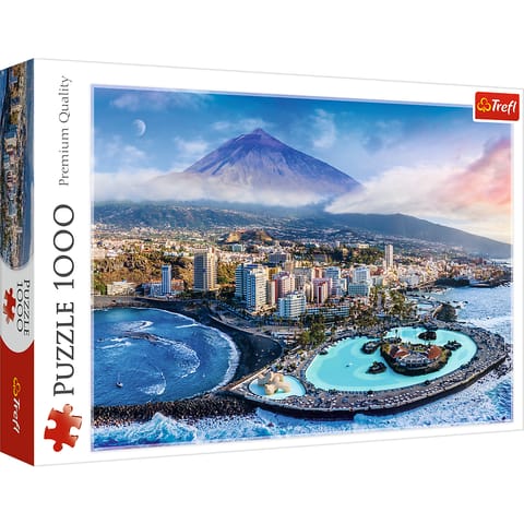 ⁨Puzzle - 1000 - Widok na Teneryfę, Hiszpania Trefl 10791⁩ w sklepie Wasserman.eu