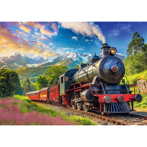 ⁨Puzzle - 1000 - Podróż pociągiemFSC Mix 70% 10929⁩ w sklepie Wasserman.eu