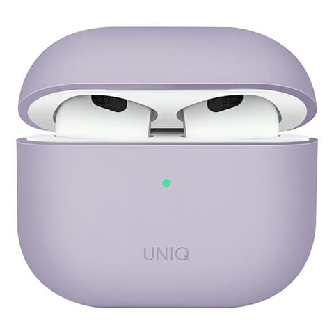 ⁨UNIQ case Lino AirPods 3 gen. Silicone lavender/lavender⁩ at Wasserman.eu