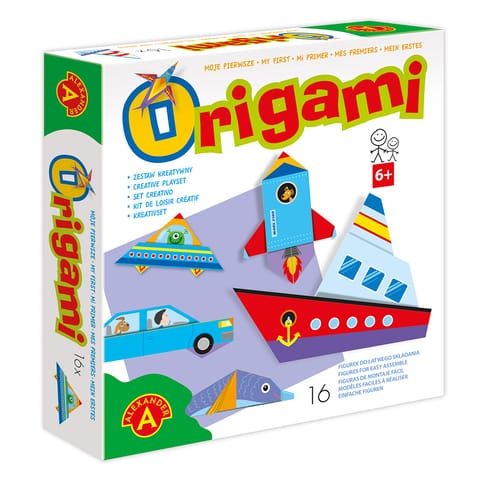 ⁨zestaw kreatywny MOJE PIERWSZE ORIGAMI - STATEK⁩ w sklepie Wasserman.eu