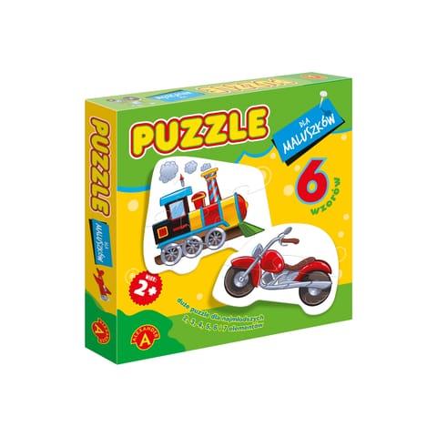 ⁨Puzzle dla Maluszków - Lokomotywa⁩ w sklepie Wasserman.eu