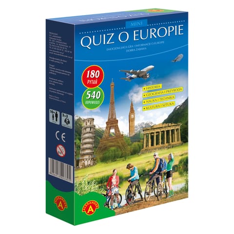 ⁨Quiz o Europie - Mini⁩ w sklepie Wasserman.eu