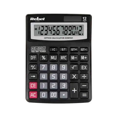 ⁨Kalkulator biurowy Rebel OC-100⁩ w sklepie Wasserman.eu