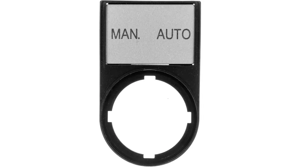 ⁨MAN-AUTO 50x30mm black 22mm rectangular M22S-ST-GB11 216500⁩ at Wasserman.eu