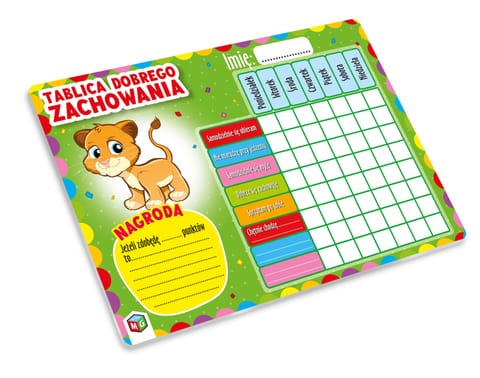 ⁨Good behavior chart⁩ at Wasserman.eu