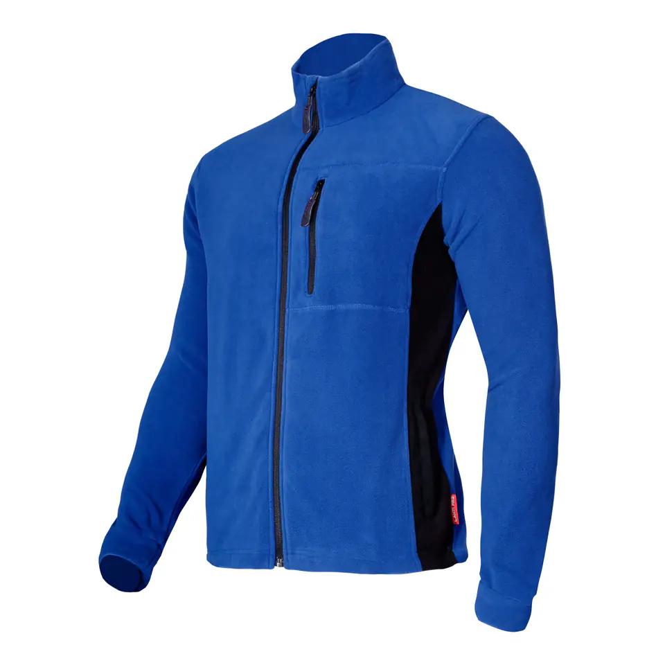 ⁨FLEECE JACKET, NAVY BLUE AND BLACK, "S", CE, PSB⁩ at Wasserman.eu