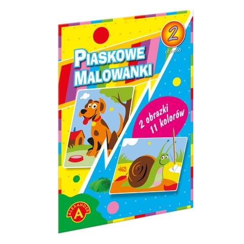 ⁨Piaskowe Malowanki - Pies, Ślimak⁩ w sklepie Wasserman.eu