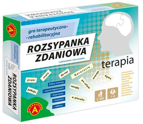 ⁨Terapia. Rozsypanka zdaniowa Alexander⁩ w sklepie Wasserman.eu