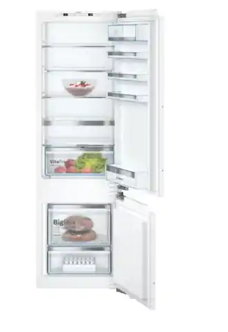 ⁨Bosch Serie 6 KIS87AFE0 fridge-freezer Built-in 272 L E White⁩ at Wasserman.eu