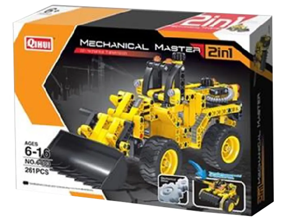 Construction Bulldozer & Tank 2w1 w sklepie Wasserman.eu