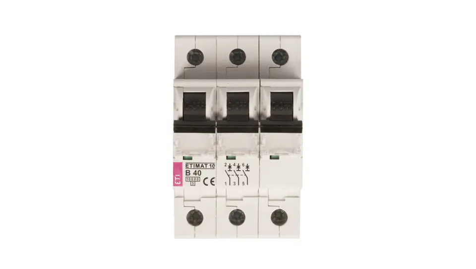 ⁨Circuit breaker 3P B 40A 10kA AC ETIMAT10 002125720⁩ at Wasserman.eu