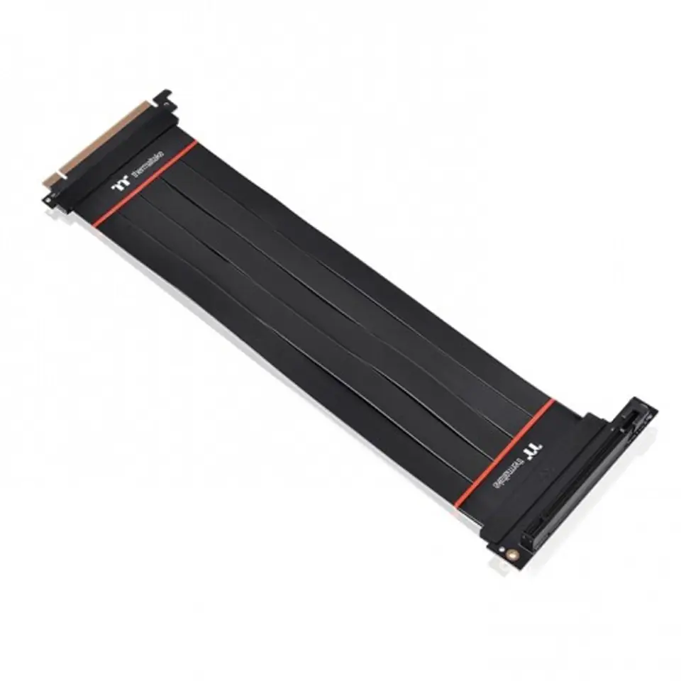 ⁨Riser taśma - TT Premium PCI-E 4.0 x16 Extender - 300mm 90°⁩ w sklepie Wasserman.eu