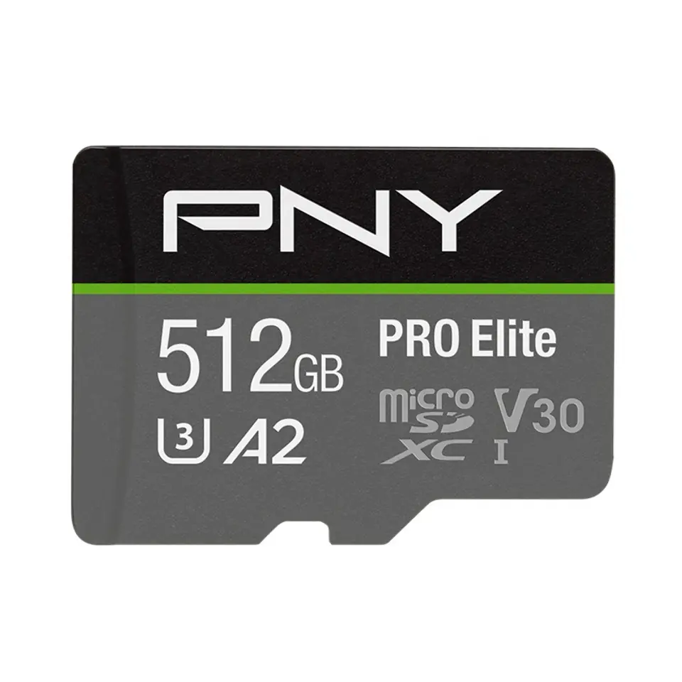 ⁨Karta pamięci MicroSDXC Elite 512GB P-SDUX512U3100PRO-GE⁩ w sklepie Wasserman.eu