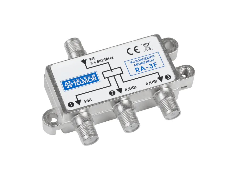 ⁨Rozgałęźnik RA 3F TELMOR⁩ w sklepie Wasserman.eu