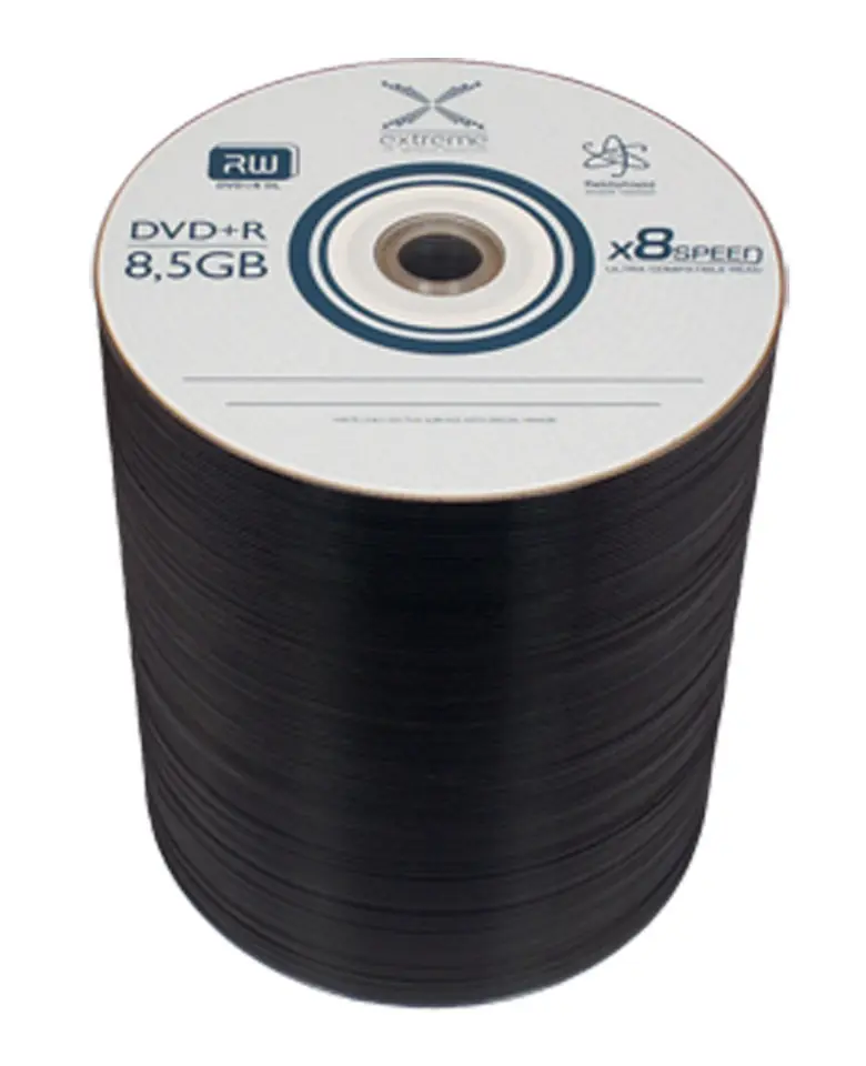 1261 Dvd+r extreme 8,5gb x8 dl - szpindel 100 szt. w sklepie Wasserman.eu