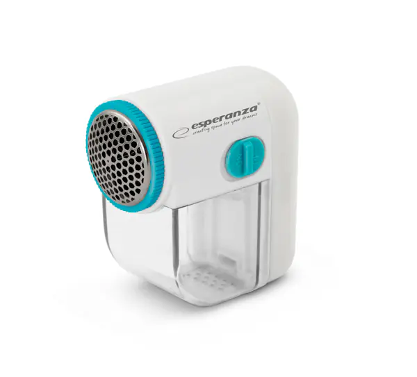 ⁨ECS003T Esperanza clothes shaver cuddly white-turquoise⁩ at Wasserman.eu