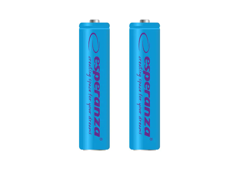 ⁨EZA101B Esperanza akumulatorki ni-mh aaa 1000mah 2szt. niebieskie⁩ w sklepie Wasserman.eu