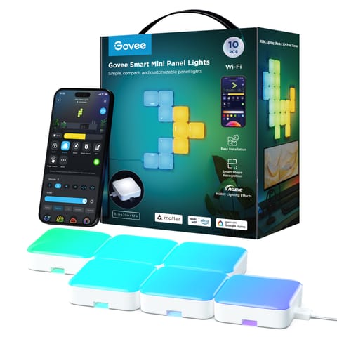 ⁨GOVEE H8069 MINI SQUARE PANEL LIGHTS (10 PACK)⁩ w sklepie Wasserman.eu