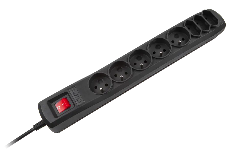 ⁨Power strip R-8 3,0m black Armac (1LL)⁩ at Wasserman.eu