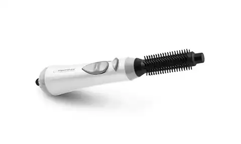 ⁨Esperanza EBL001W hair styling tool Hot air brush Warm Black,White 1.6 m 400 W⁩ at Wasserman.eu