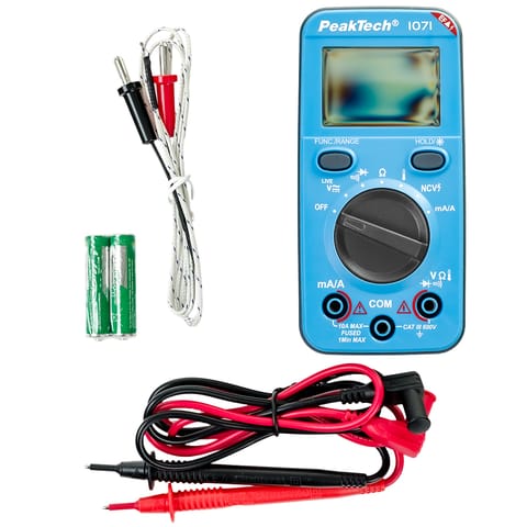 ⁨Cyfrowy multimetr PeakTech P 1071 600V AC/DC⁩ w sklepie Wasserman.eu