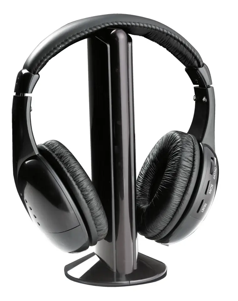 WIRELESS HEADPHONES BUILT-IN RADIO FM at Wasserman.eu