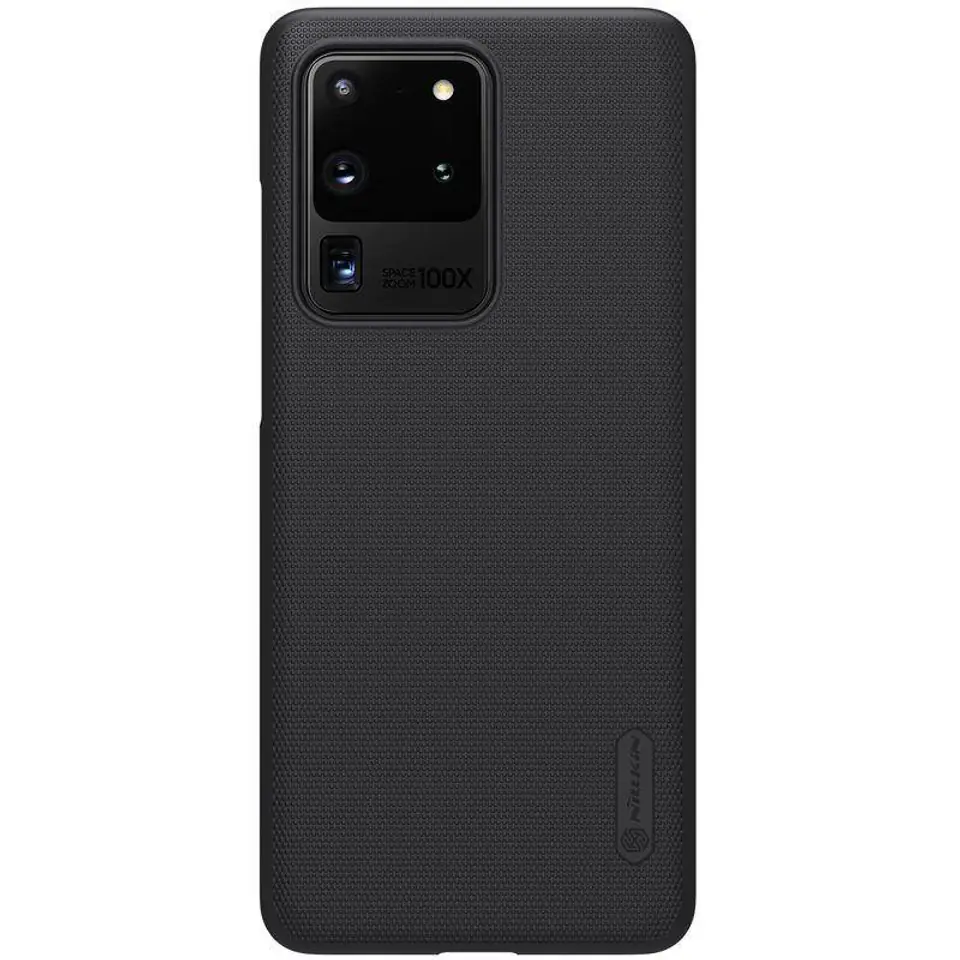 ⁨Nillkin Frosted Shield Case For Samsung Galaxy S20 Ultra Black⁩ at Wasserman.eu