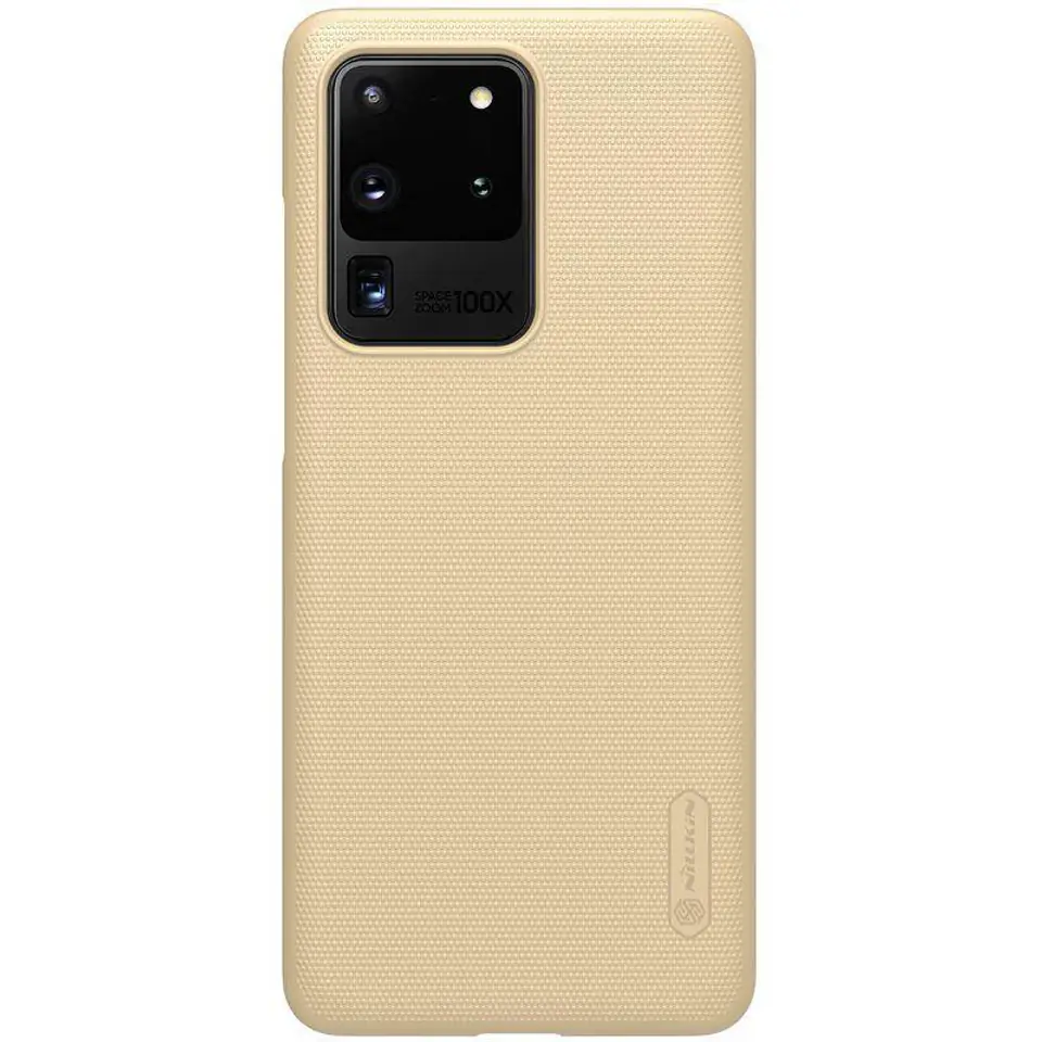 ⁨Nillkin Frosted Shield Case For Samsung Galaxy S20 Ultra Gold⁩ at Wasserman.eu