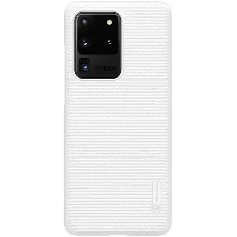⁨Nillkin Etui Frosted Shield Samsung Galaxy S20 Ultra białe⁩ w sklepie Wasserman.eu