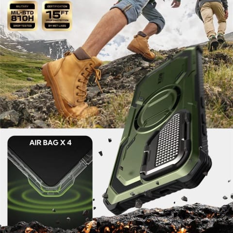 ⁨Etui do Samsung Galaxy S25 Supcase i-Blason ArmorBox Mag MagSafe Guldan⁩ w sklepie Wasserman.eu