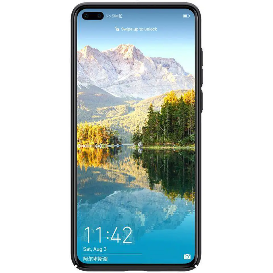 ⁨Nillkin Frosted Shield Case Huawei P40 black⁩ at Wasserman.eu