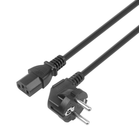 ⁨Power cable 1.8 m IEC C13 VDE⁩ at Wasserman.eu