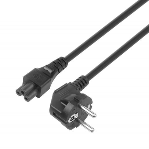 ⁨Power cable 1.8 m IEC C5 VDE⁩ at Wasserman.eu