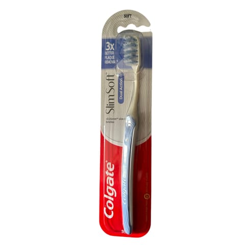 ⁨Colgate SlimSoft Dual Action Szczoteczka do Zębów⁩ w sklepie Wasserman.eu