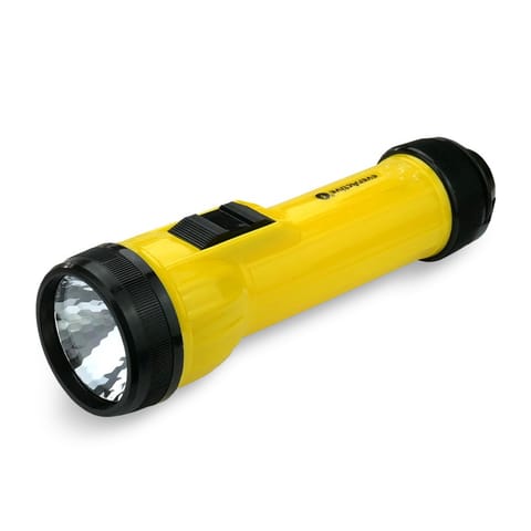 ⁨LED FLASHLIGHT BASIC LI NE EL-40 YELLOW⁩ at Wasserman.eu