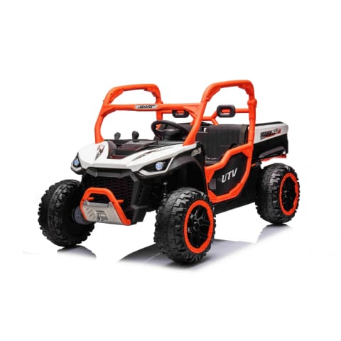 ⁨Auto Na Akumulator Pojazd Farmer Truck UTV Racing Biały⁩ w sklepie Wasserman.eu