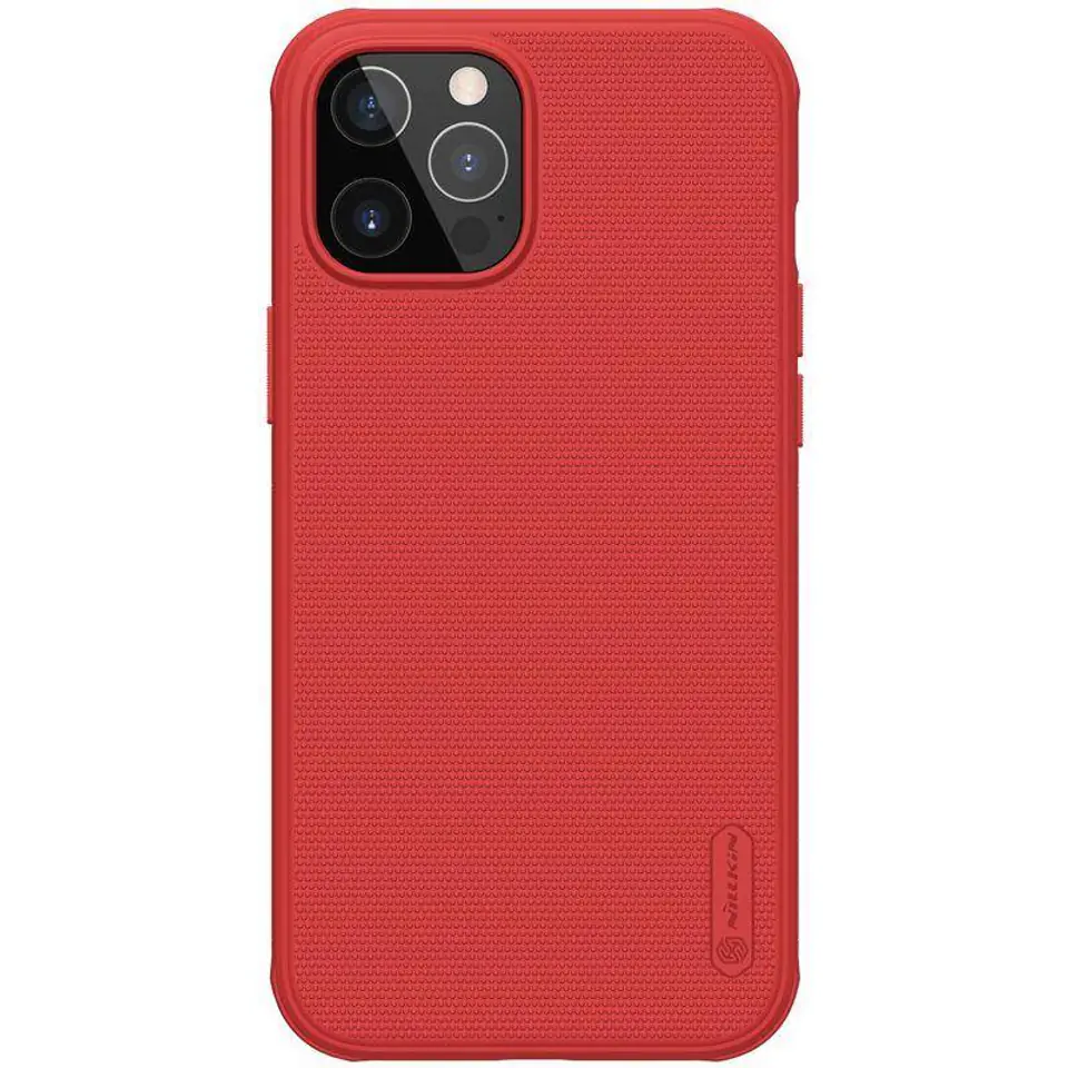 ⁨Nillkin Frosted Shield Case iPhone 12 Pro Max red⁩ at Wasserman.eu