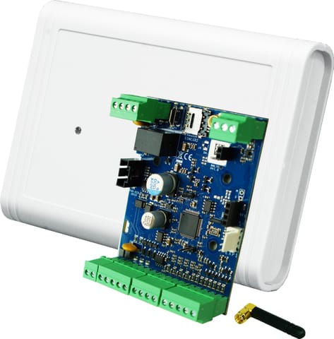 ⁨ROPAM Basic4G-BOX zestaw moduł LTE + AT-GSM-MINI90 w obudowie natynkowej⁩ w sklepie Wasserman.eu