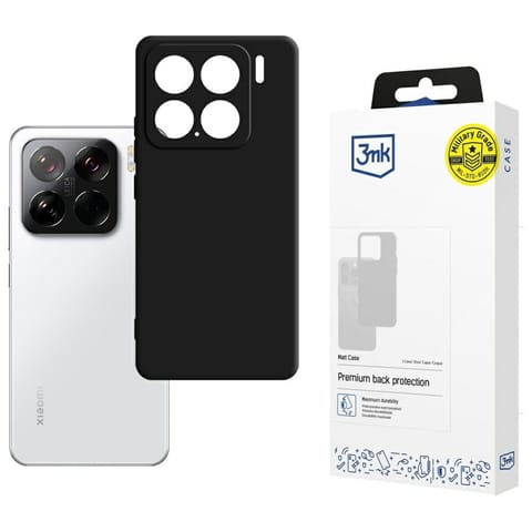 ⁨Etui 3MK Matt Case do Xiaomi 15 czarny⁩ w sklepie Wasserman.eu