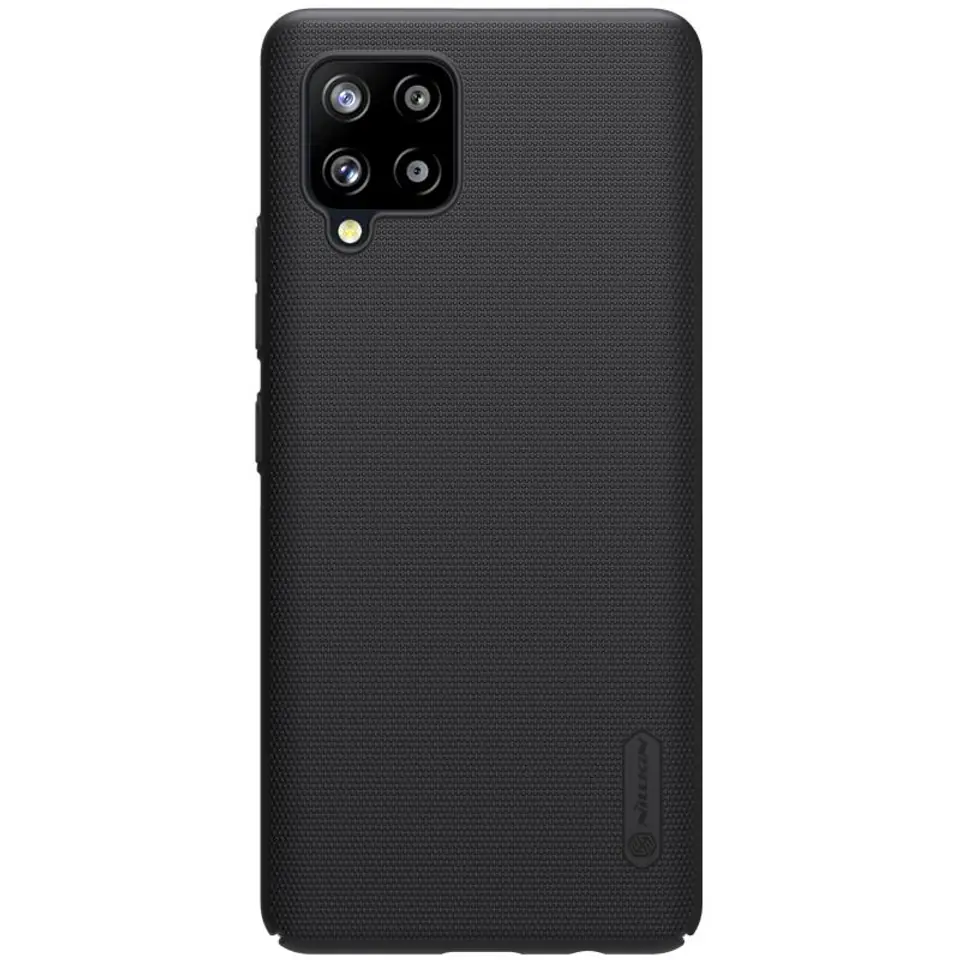 ⁨Nillkin Frosted Shield Case For Samsung Galaxy A42 5G Black⁩ at Wasserman.eu